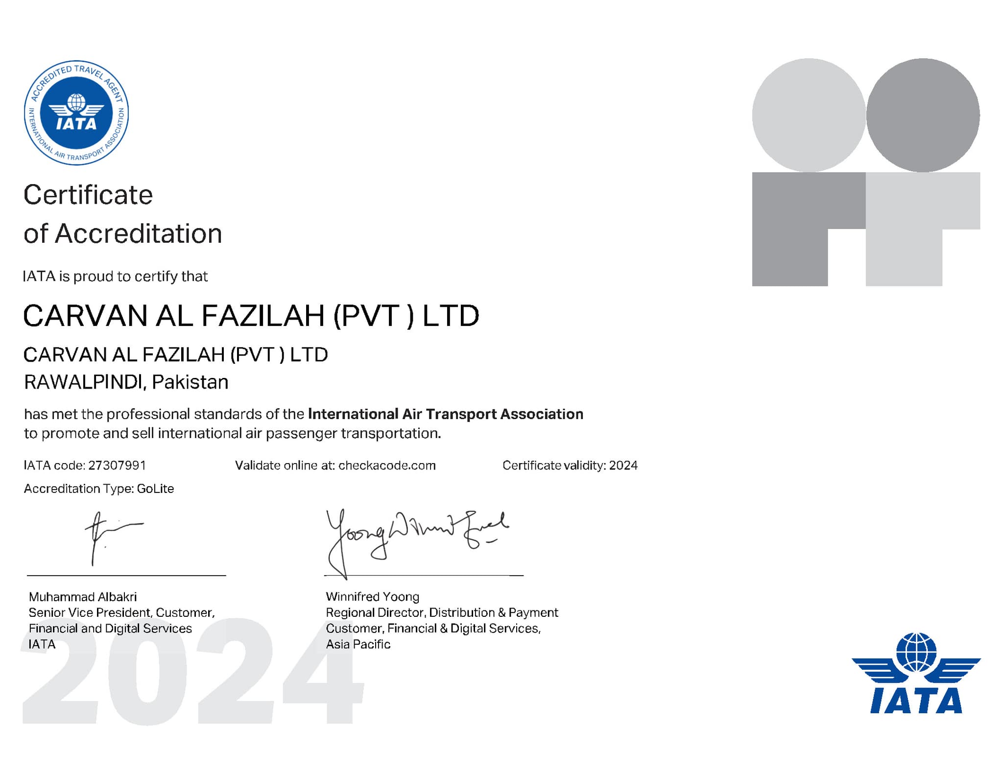 Certificate 2024